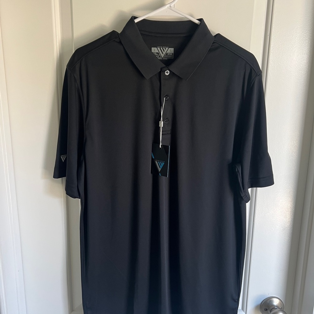 Large Black Level Wear polo
